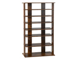 7-Tier Double-Row Shoe Rack with Adjustable Shelves, Anti-Tipping Narrow Storage Rack for Entryway 00173221