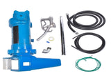 20GPM 12V Fuel Transfer Pump with Nozzle Kit for Transfer of Gasoline Diesel Blue 02142653