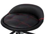 Rolling Padded Shop Seat with Wheels, Adjustable Height Mechanic Stool for Garage, Workshop, Home W465P327703
