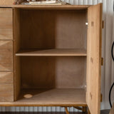 9 Drawers Dresser, Modern Dressers & Chests of Drawers, TV Stand,Light Wood Dresser for W3158P307446