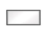 60 x6 Inch LED Bathroom Mirror with Aluminum Frame, Wall Mounted Vanity Mirror, Anti-Fog, Memory, W2287P279095