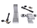 Adjustable Trailer Hitch Fit 2" inch Receiver, Aluminum Rapid Hitch 6" Drop/Rise 25543613