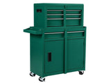 4-Drawer Locking Steel Tool Cart Army Green 14089746
