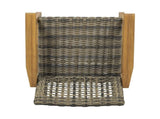 HAMPTON WOOD AND WICKER DINING CHAIR 60400.00