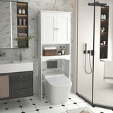 Over The Toilet Storage Cabinet, Shelf Over Toilet, Storage Cabinet Organizer,Wood W808P175909