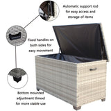 Wicker Patio Furniture Storage Box W209P268315