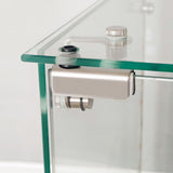 Tempered Glass Display Cabinet,Wine Cabinet,storage Cabinet,File Cabinet,with Bluetooth LED Light W3155P290424