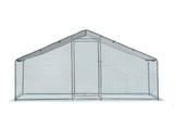 6.5 x 10 ft Large Metal Chicken Coop, Walk-in Poultry Cage Chicken Hen Run House with Waterproof 36307173