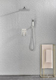 ZUN 12" Rain Shower Head Systems Wall Mounted Shower 16920585