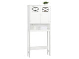 2-Door 3-Shelf Painted MDF Toilet Cabinet Melamine-Faced Particleboard Bathroom Vanity 69668108