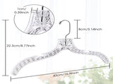 20 Pack Hangers, Clear Plastic Hangers, Heavy Duty Clothes Hangers, Crystal Cut Hangers for Shirt, 89494122