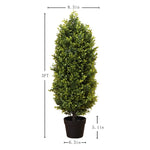 ZUN Landscaping Modern Hawaii Plants Indoor Tree Artificial Green big Plants Home Tree Pots Garden W2945P220572