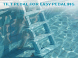 Heavy Duty In-Pool Ladder, Swimming Pool Step Pool Stairs for Above-ground Pools, Adjustable from 47015769