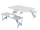 One Piece Folding Table and Chair Aluminum Alloy 66675538