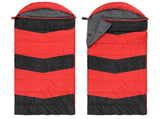 Rectangular Heated Sleeping Bag, Lightweight Sleeping Bag with Multi USB Powered Heating Pads, 62964089