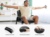 Executive Office Guest Chair - Stylish and Comfortable PU Leather Desk Chair with Lumbar Support and 17395275