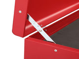 Steel maintenance tool cart cabinet 5 drawers with lock 330lb red 50283215