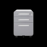 ZUN 3 Drawer Mobile File Cabinet Under Desk Office,Simple Style Versatile Storage Cabinet for W1247P145909