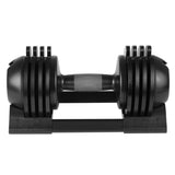 ZUN 22LBS ADJUSTABLE DUMBBELL STEEL+PLASTIC W28591814