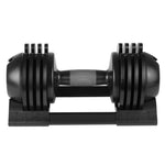 ZUN 22LBS ADJUSTABLE DUMBBELL STEEL+PLASTIC W28591814