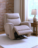 Man Wah Brisbane Manual Upholstered Swivel Recliner, Jasper B2707P311398