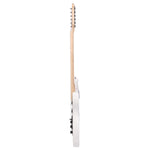 ZUN GST Stylish Electric Guitar Kit with Black Pickguard White 03087416