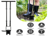 Multifunctional Bulb Planter Tool, Long Handle 5-in-1 Digger Weeder Soil Remover for Home 82423403