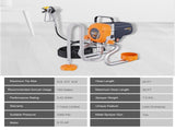 Airless Paint Sprayers, 3300PSI Motorized Paint Sprayer with Stand, High Efficiency Spray Paint T3177P305046