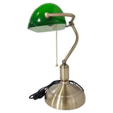 Vintage Bankers Desk Lamp, Traditional Student Antique Piano Table Light 03016291
