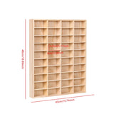 Wooden 1/64 Scale Toy Car Hot Diecast Wheels Matchbox Display Case Storage Gift 72294333