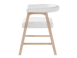 26'' Seat Height Bar Stools with Back, Comfortable Counter Stools for Kitchen Island/Dining Room, N780P354192N