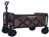 Expandable Dual-Layer Utility Wagon with 100% Extra Space - Grocery Cart for Camping, Shopping, 32829486
