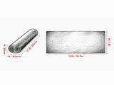 6x100FT Non-Woven Geotextile Fabric, Heavy Duty Driveway & French Drain Weed Barrier Ground Cover 22011449