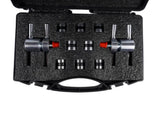 HVAC Refrigeration Fitting Kit 12458 No-Flaring Pipe Adapter with Storage Case 11062485