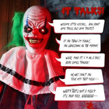 2.6ft Clown Halloween Standing Decoration 22297303