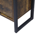 Slim Shoe Cabinet with 2 Flip Drawers &1 Drawer, Narrow Wall Hidden Shoe Cabinet, Freestanding Shoe W2948P245238