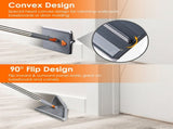 Extendable Wall & Baseboard Cleaning Mop, Wet Dry Multi Surface Mop with 180&deg Rotatable Head, 09652335