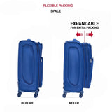 Oxford cloth suitcase Navy blue 29005389