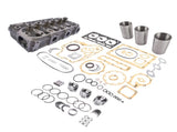 Complete Cylinder Head w/Valve Engine Rebuild Kit Replacement for Kubota D1105 RTV1140CPX 15955457