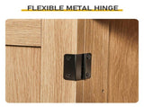 Natural wood-look finish, melamine-faced MDF, 23.62*11.81*43.31in 2-drawer 2-door bathroom tall 88775980