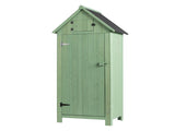 Fir wood Arrow Shed with Single Door Wooden Garden Shed Wooden Lockers 52354080