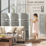 Tall Wood Privacy Screen Room Divider 34212008