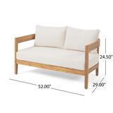 ZUN BROOKLYN LOVESEAT + COFFEE TABLE 66966825