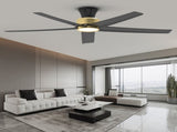 52 inch Ceiling Fans with Lights, Large Air Volume Ceiling Fans with Reversible Quiet DC Motor and 37560920
