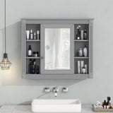 35'' x 28'' Wall Mounted Bathroom Storage Cabinet, Medicine Cabinet, Modern Bathroom Wall Cabinet WF305081AAE
