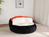 Oversized Bean Bag Chairs,Multicolor Faux Fur Couch Filled with Shredded Sponge,Large Lounger Sofa 34969345