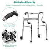 Grey walking aid foldable 45489698