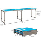 Aluminum Small Folding Table / Dining Table 76515367