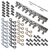 Shaft Mount Style 1.5 Ratio Stainless Steel Roller Rocker Arms Fit for Chevy SBC 350 44305292