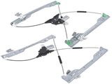 2Pcs Front Left and Right Window Regulator with Motor Fit for Nissan Altima Sedan 2.5L L4 3.5L V6 58415346